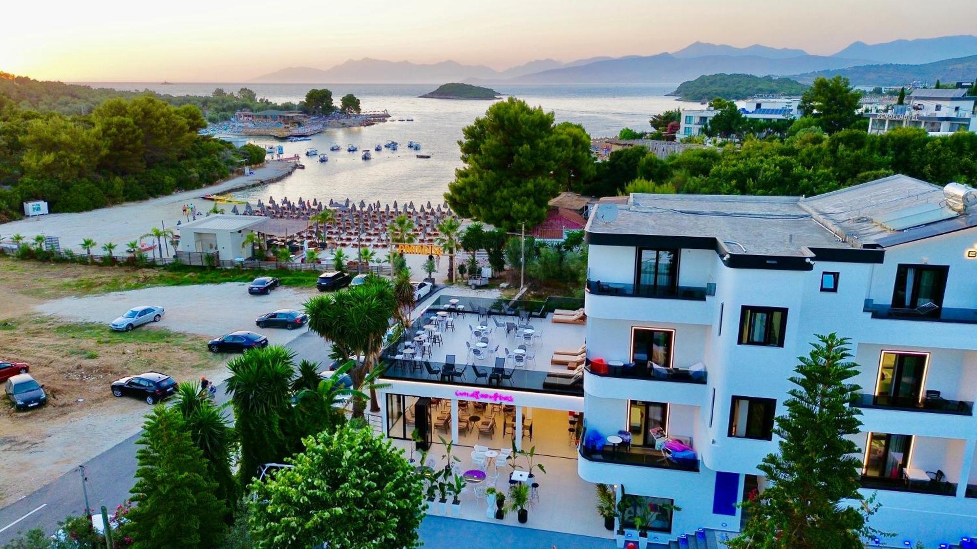 Hotel Vila Park Bujari Ksamil Ксамил Экстерьер фото